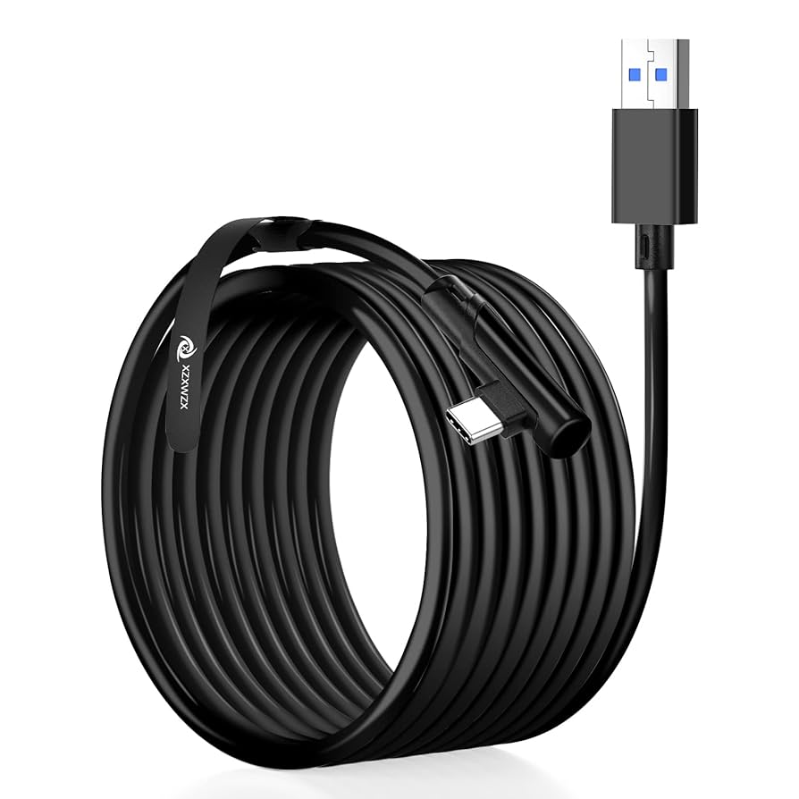 XZXWZX Kabel łączący, 5 m, kompatybilny z Oculus/Meta Quest